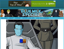 Tablet Screenshot of bluemilkspecial.com
